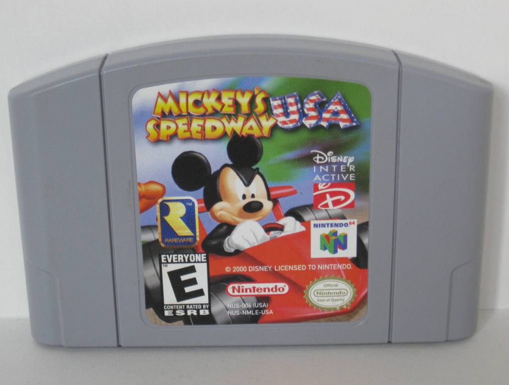 Mickeys Speedway USA - N64 Game